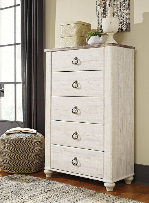 Willowton Chest of Drawers - MR ZEE FURNITURE