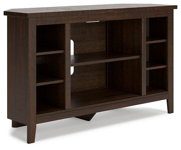 Camiburg Corner TV Stand with Electric Fireplace - MR ZEE FURNITURE