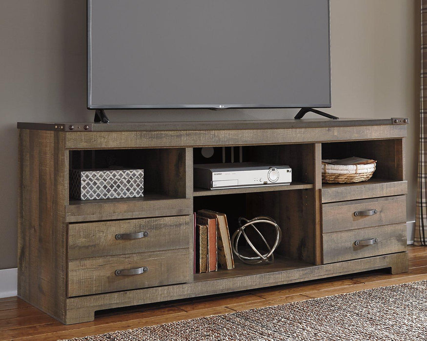 Trinell 63" TV Stand with Electric Fireplace - MR ZEE FURNITURE