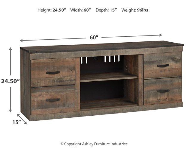 Trinell 3-Piece Entertainment Center with Electric Fireplace - MR ZEE FURNITURE