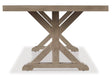 Beachcroft Dining Table with Umbrella Option - MR ZEE FURNITURE