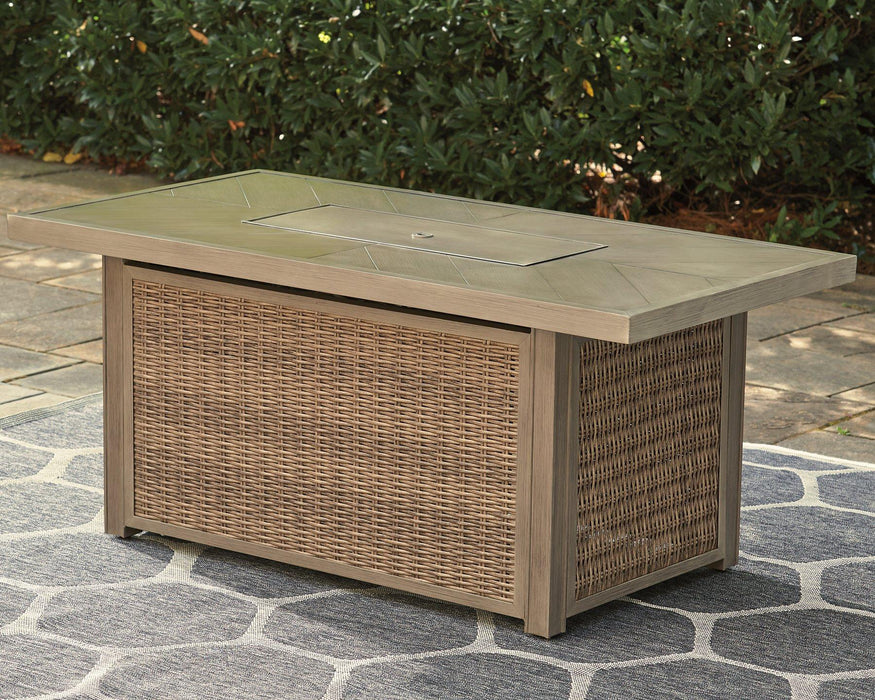 Beachcroft Outdoor Fire Pit Table - MR ZEE FURNITURE