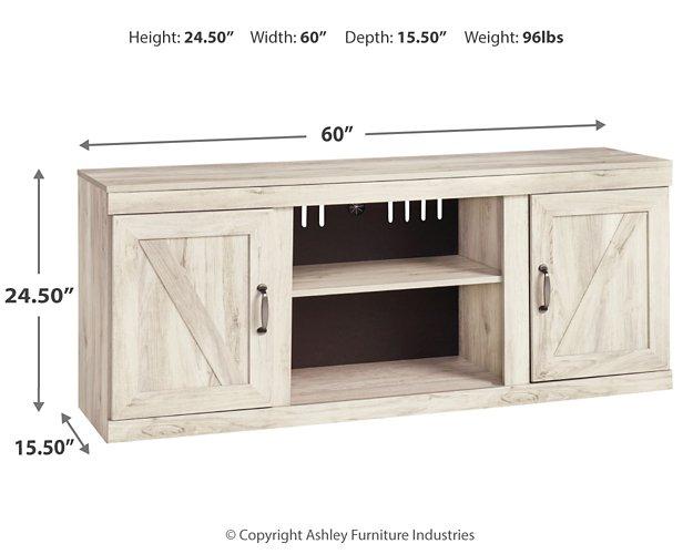 Bellaby TV Stand with Electric Fireplace - MR ZEE FURNITURE