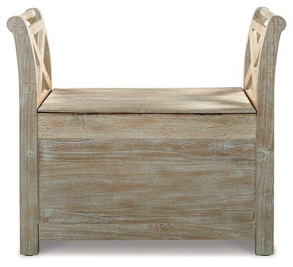 Fossil Ridge Accent Bench - MR ZEE FURNITURE