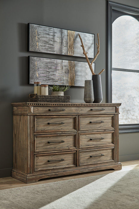 Markenburg Dresser and Mirror - MR ZEE FURNITURE