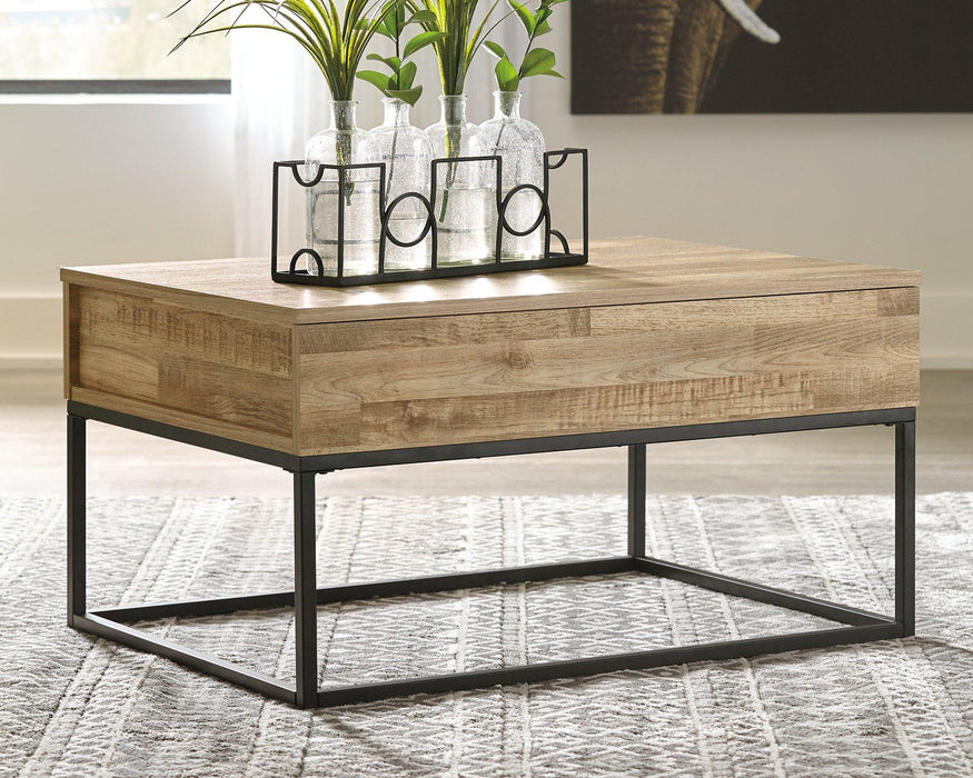 Gerdanet Lift-Top Coffee Table - MR ZEE FURNITURE