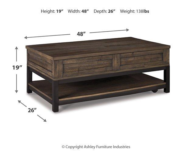 Johurst Coffee Table with Lift Top - MR ZEE FURNITURE