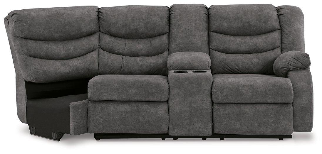 Partymate 2-Piece Reclining Sectional - MR ZEE FURNITURE