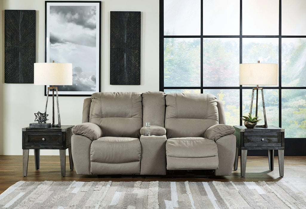 Next-Gen Gaucho Reclining Loveseat with Console - MR ZEE FURNITURE