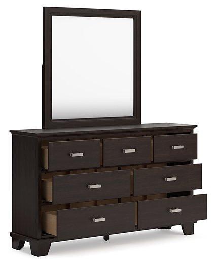 Covetown Dresser and Mirror - MR ZEE FURNITURE