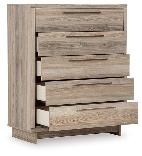 Hasbrick Wide Chest of Drawers - MR ZEE FURNITURE