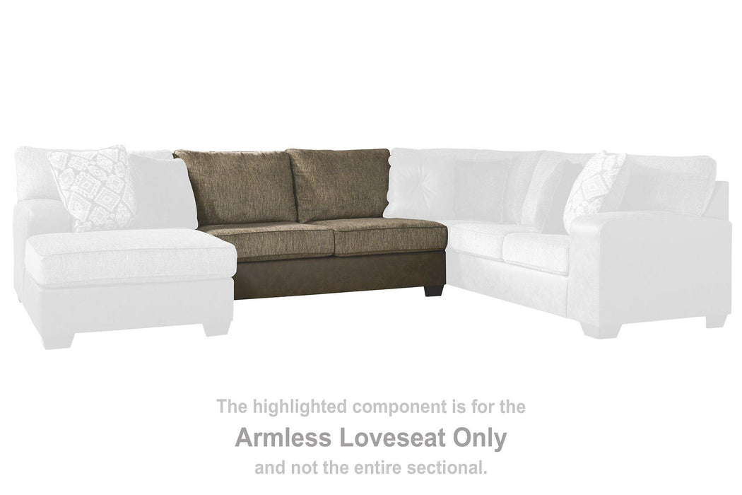 Abalone 3-Piece Sectional with Chaise - MR ZEE FURNITURE