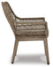 Beach Front Arm Chair with Cushion (Set of 2) - MR ZEE FURNITURE