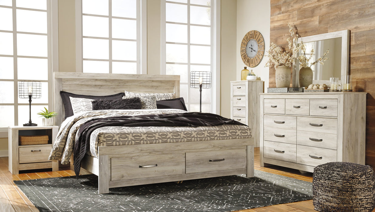 Bellaby Bed with 2 Storage Drawers - MR ZEE FURNITURE