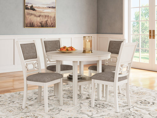 Erinberg Dining Table and 4 Chairs (Set of 5) - MR ZEE FURNITURE