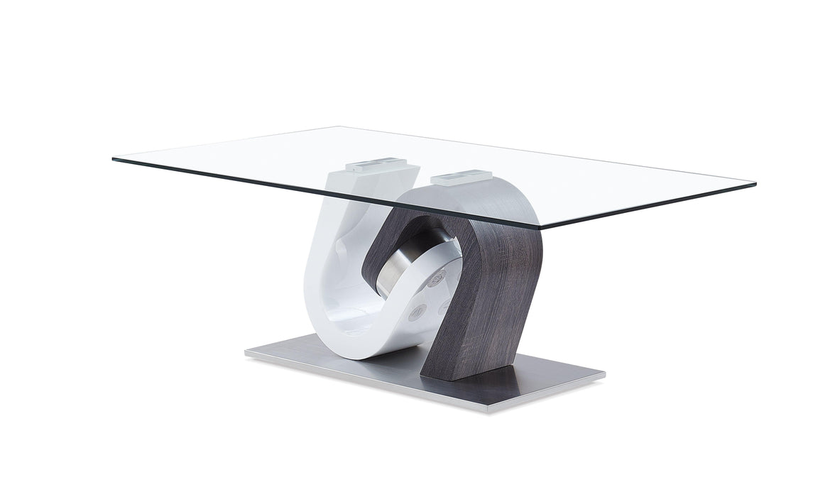 Dark Grey / White Coffee Table image