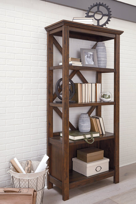 Baldridge 75" Bookcase - MR ZEE FURNITURE