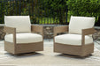 Serene Bay Outdoor Swivel Glider Chair with Cushion - MR ZEE FURNITURE