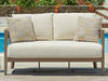 Serene Bay Outdoor Loveseat with Cushion - MR ZEE FURNITURE