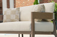 Serene Bay Outdoor Loveseat with Cushion - MR ZEE FURNITURE