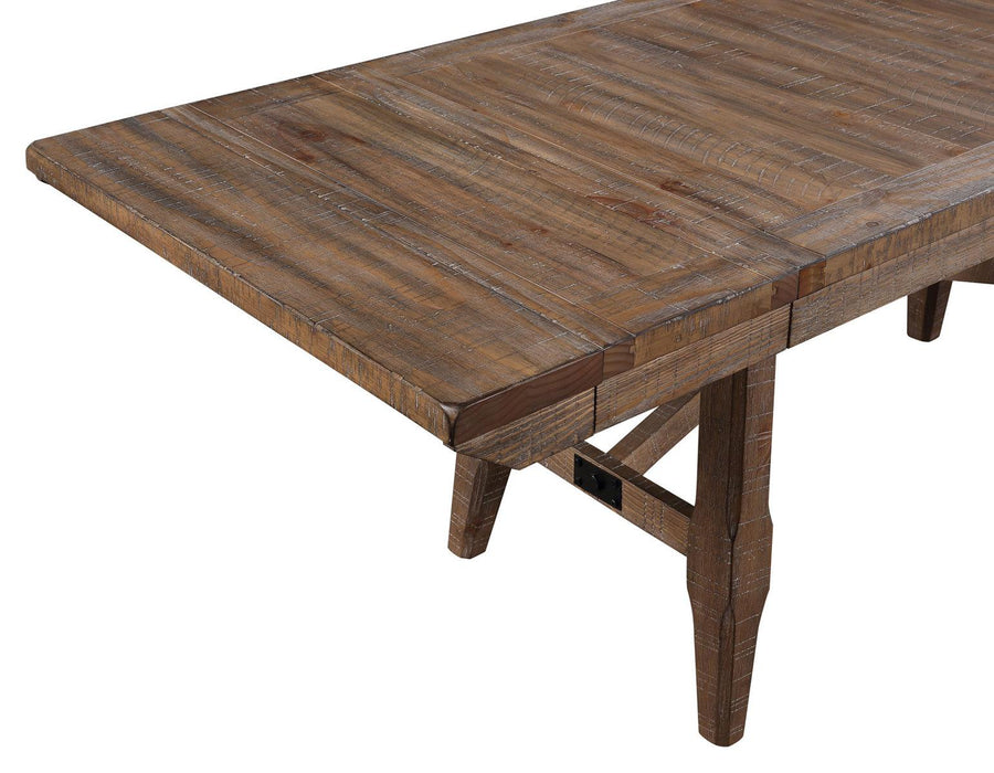 Steve Silver Riverdale Dining Table in Driftwood