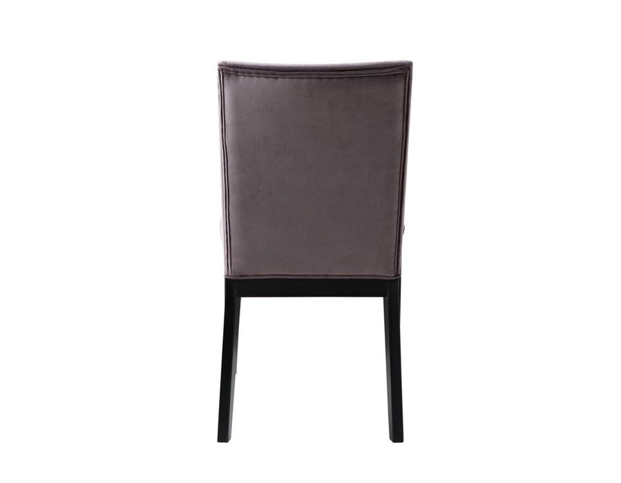 Steve Silver Amalie Side Chair in Black (Set of 2)