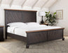 Steve Silver Bear Creek Brown Queen Panel Bed in Chocolate image