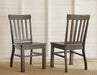 Steve Silver Cayla Side Chair in Dark Oak (Set of 2) image